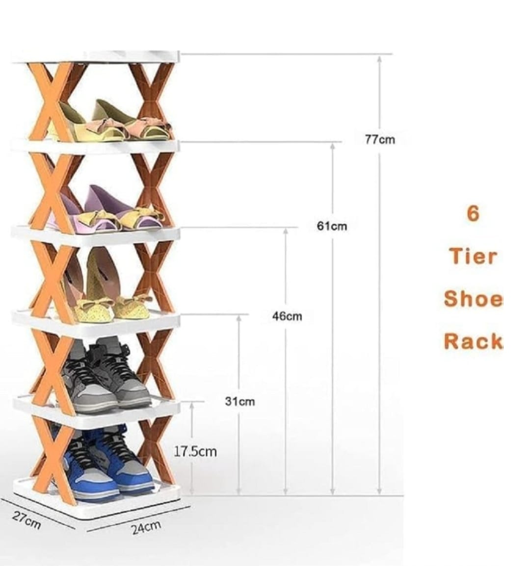 Versatile stackable Shoe Shelf™