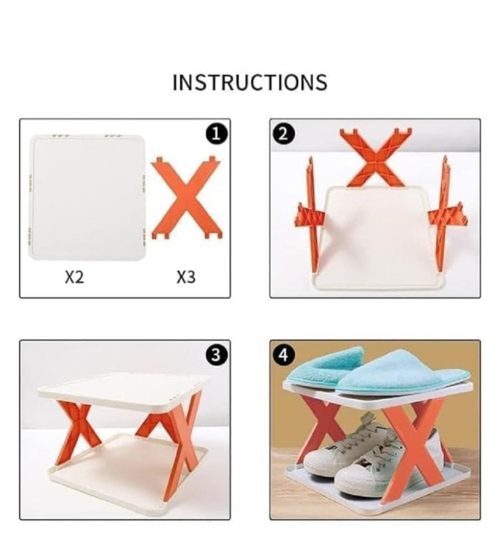 Versatile stackable Shoe Shelf™